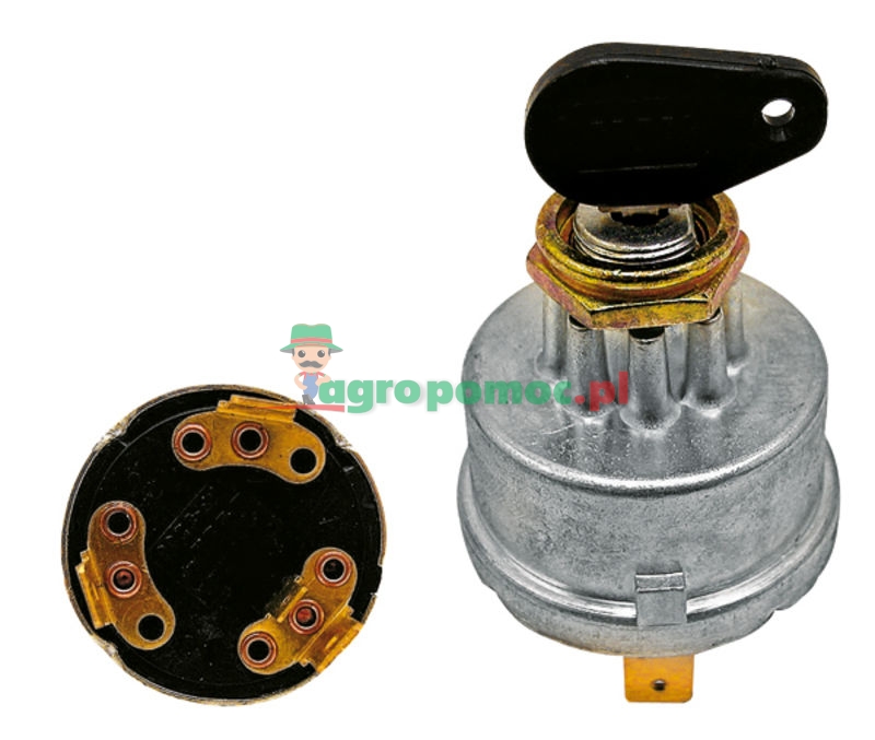 Glow plug switch 883928M91, 504809M91 (50715002) Spare parts for agricultural machinery and