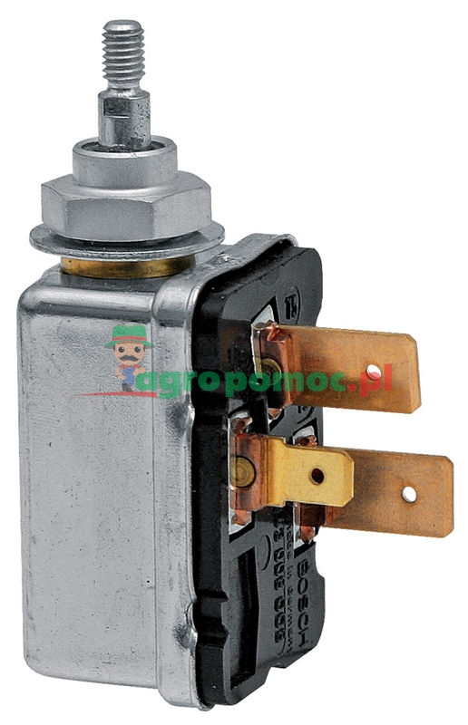 Bosch Glow plug switch (2500343008009) Spare parts for agricultural machinery and tractors.