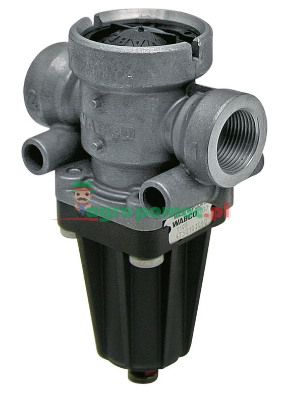 WABCO Pressure limiting valve (8284750103090) Spare parts for agricultural machinery and tractors.
